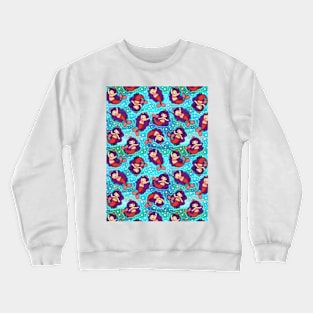 Pink and Purple Mermaid Crewneck Sweatshirt